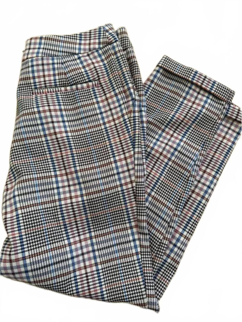 Anthropologie Plaid Pants Sz 4